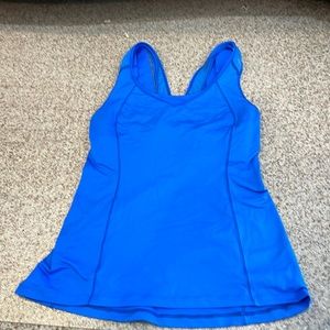 Lululemon royal blue top size 2